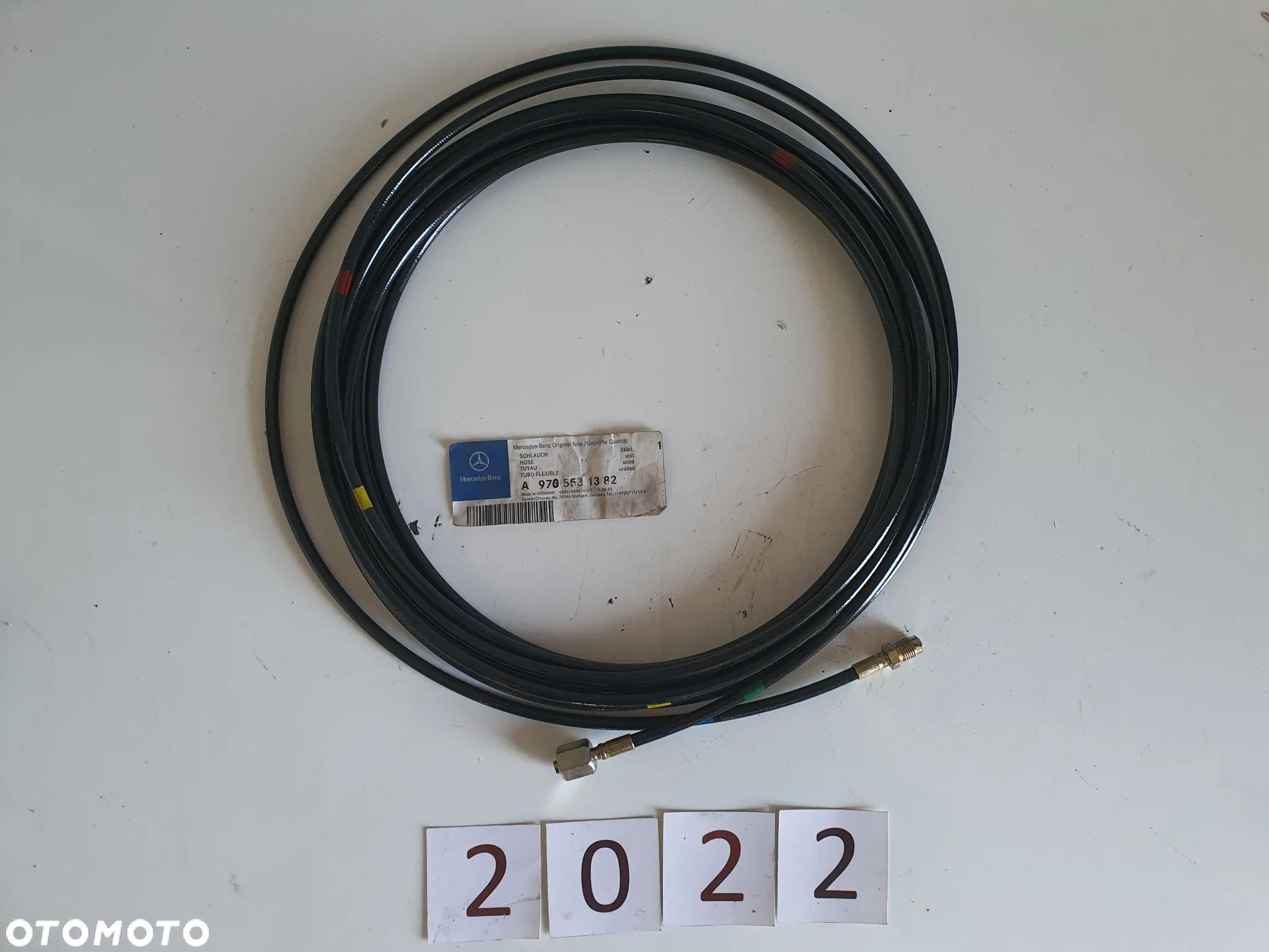 Przewód wężowy, jednostka przechylania kabiny kierowcy, Mercedes 9705531382 - 1
