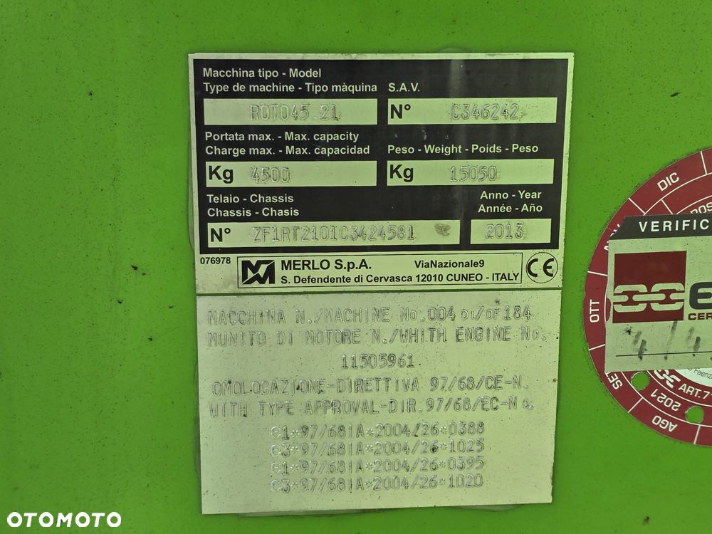 Merlo Roto 45.21 - 11
