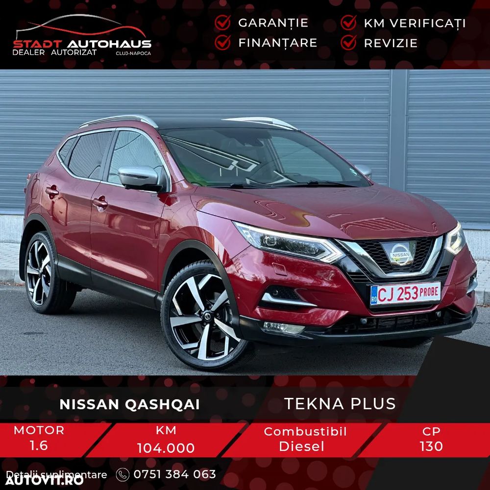 Nissan Qashqai 1.6 DCI Xtronic TEKNA+ - 2