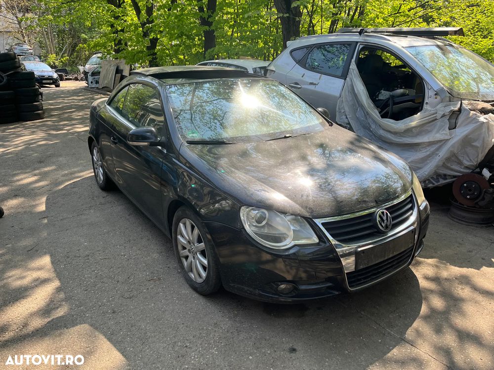 Bara fata completa VW Volkswagen EOS cabrio negru 2006 - 7