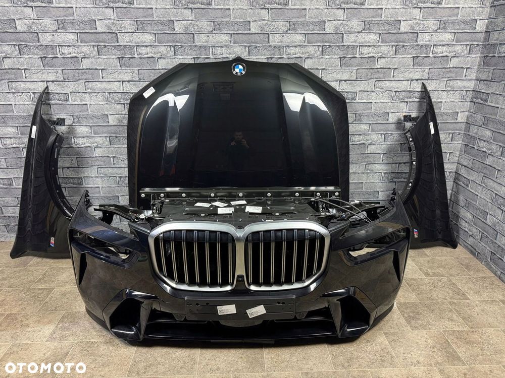 KOMPLETNY PRZÓD BMW X7 G07 LCI MASKA ZDERZAK BŁOTNIKI PAS PRZEDNI 475 - 2