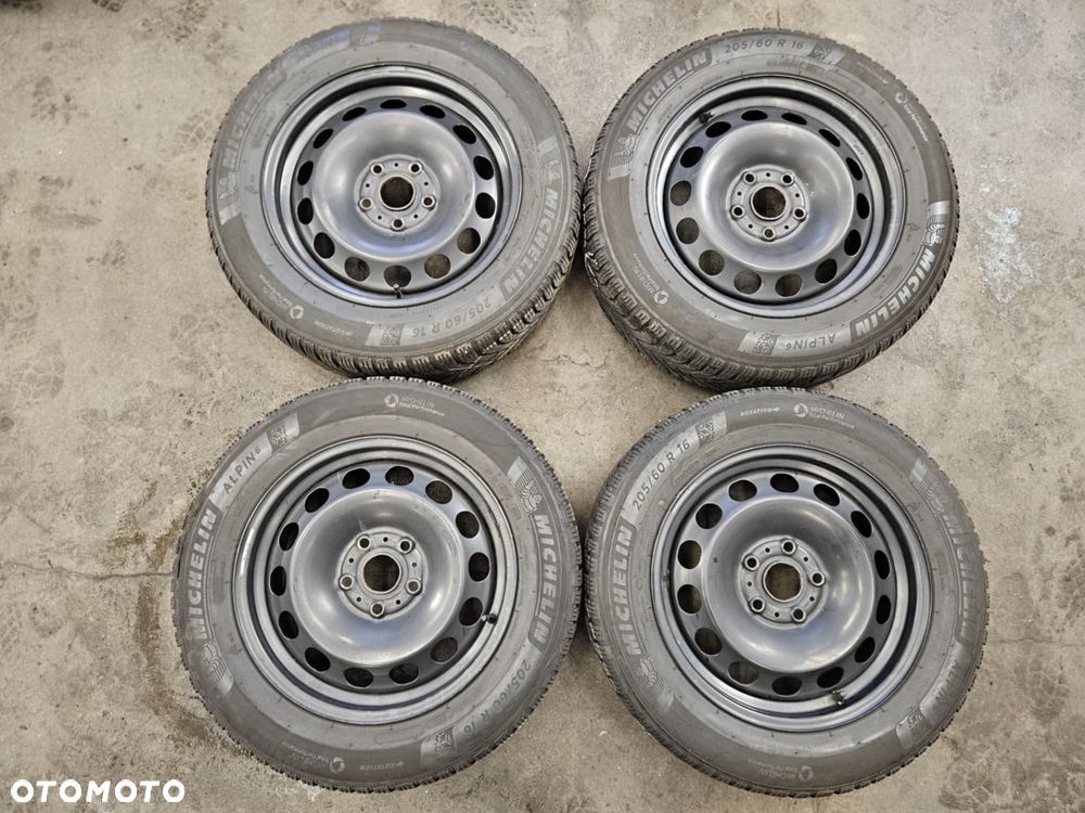 4x Felgi stalowe VW 6.5 x 16 5x112 ET46 57,1 Audi Seat Skoda VW [205] - 1