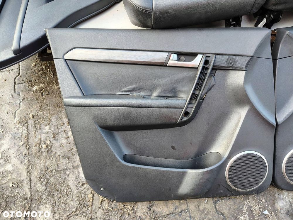 SIEDZENIA FOTEL FOTELE BOCZKI GRZANE SKÓRA EUROPA 7 OSÓB CHEVROLET CAPTIVA - 7