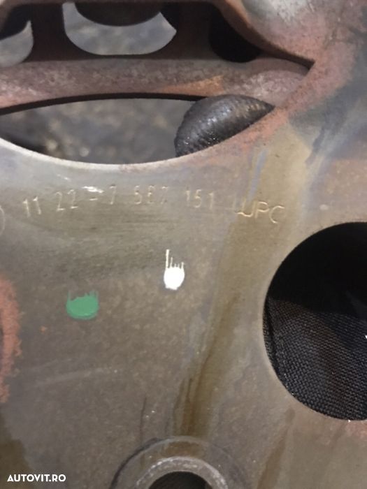 Volanta coroana bmw 750i n63 f01 - 2