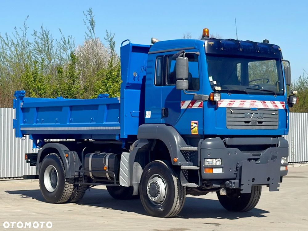 MAN TGA 18.410 * WYWROTKA 4,10 m * 4x4 * STAN BDB - 4