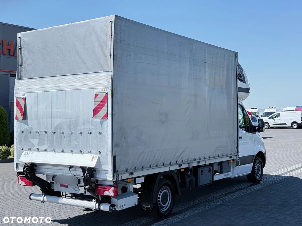Mercedes-Benz Sprinter 319 CDI V6 Plandeka 8EP + Firana + Winda 750 Kg Salon PL - 4