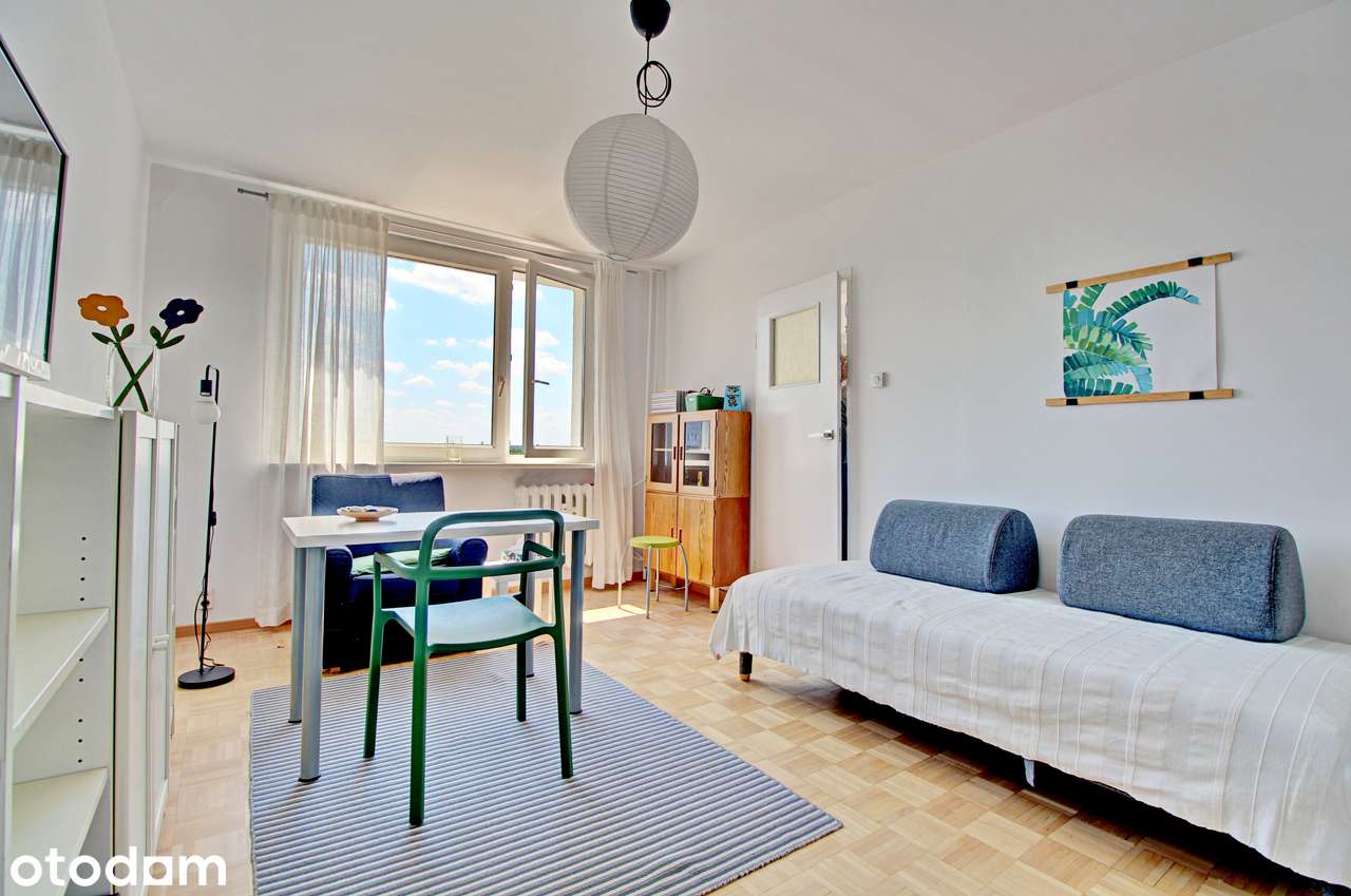 Widok na zieleń i górę Ślężę | 2 pokoje |balkon| Kozanów