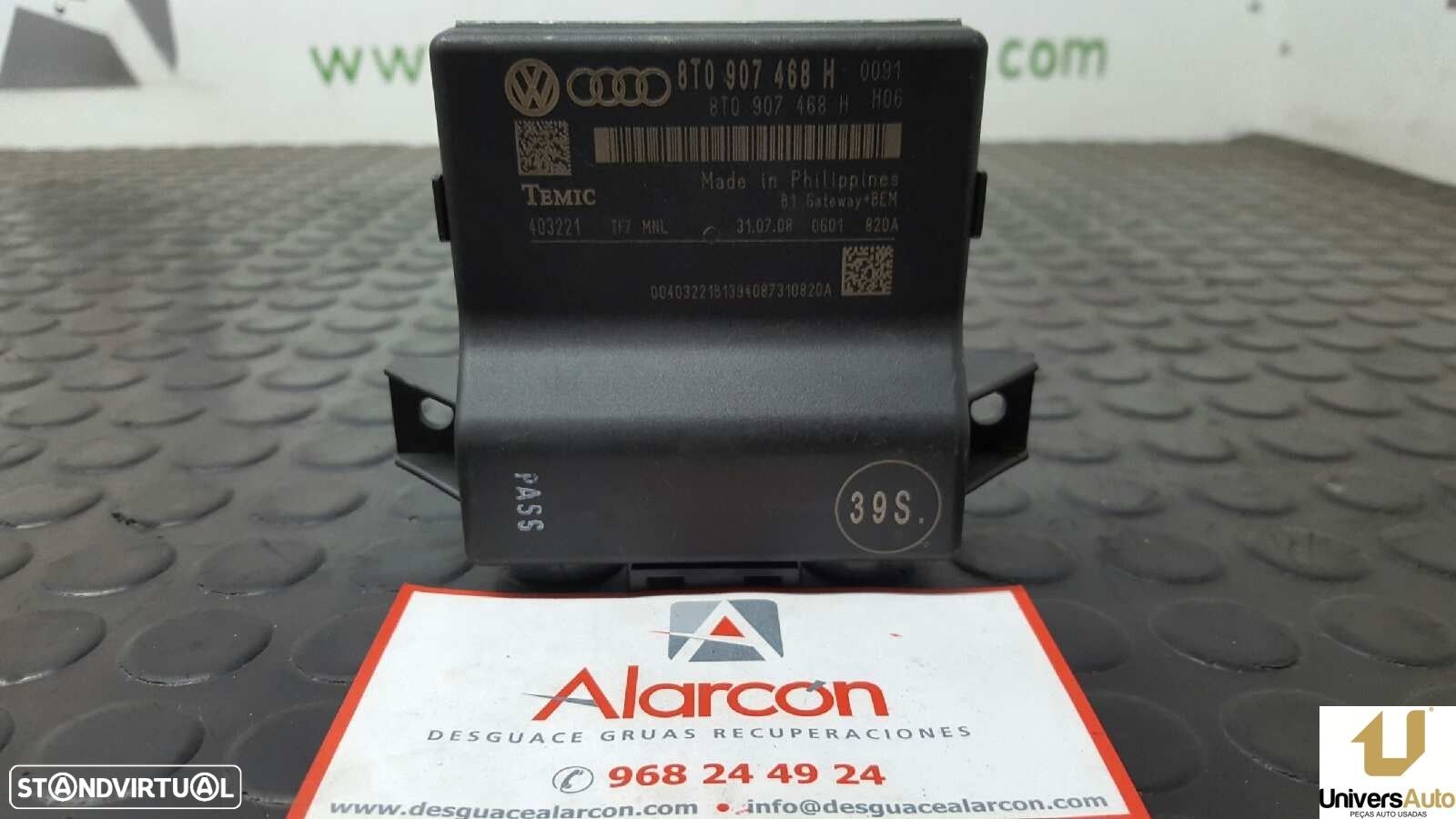MÓDULO ELETRÓNICO AUDI A4 BER. (B8) BáSICO - 1