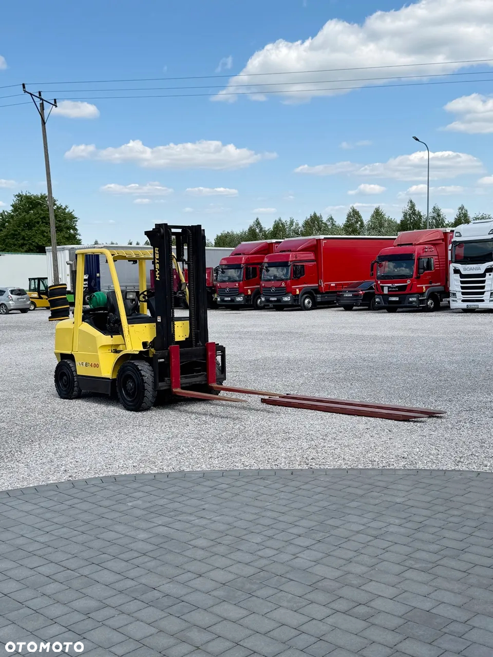Hyster H4.00XMS-6 / udzwig 4000 kg / przesuw boczny / bardzo dobry stan - 5