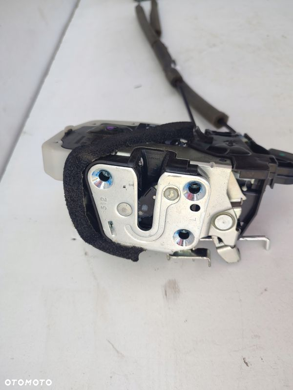 Zamek drzwi lewy przód NISSAN MICRA IV K13 LIFT EU 4PIN 75TYS PRZEBIEGU - 2
