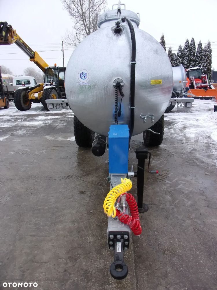 Pronar Przyczepa-Cysterna-Beczkowóz do transportu, przewozu, dostarczenia wody pitnej T507/5 POMOT 5000 Litró, Wóz Asenizacyjny POMOT T507/3 - 4000 litrów, nie Meprozet - 4