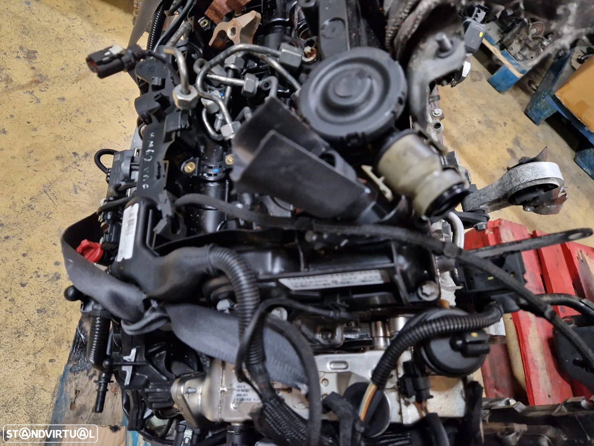 Motor usado para peças N47C16A MINI ONE COOPER D R56 R55 R57 LCI BMW - 7