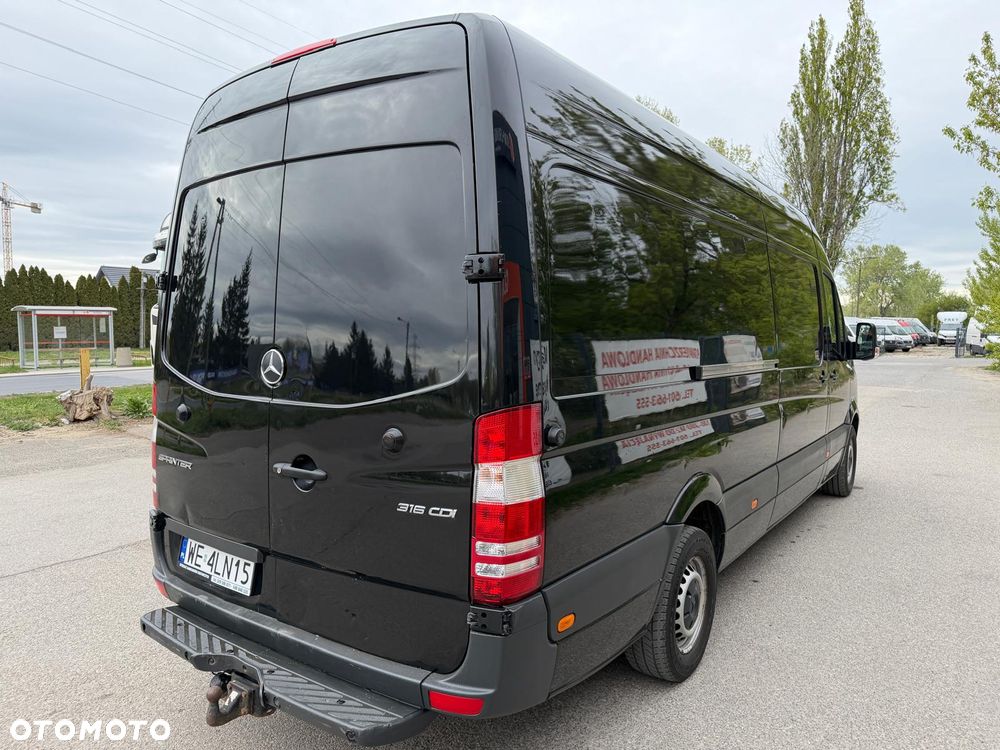 Mercedes-Benz Sprinter 316 CDI, 2.2 163KM, L4H2, Niski przebieg, Bardzo zadbany - 11