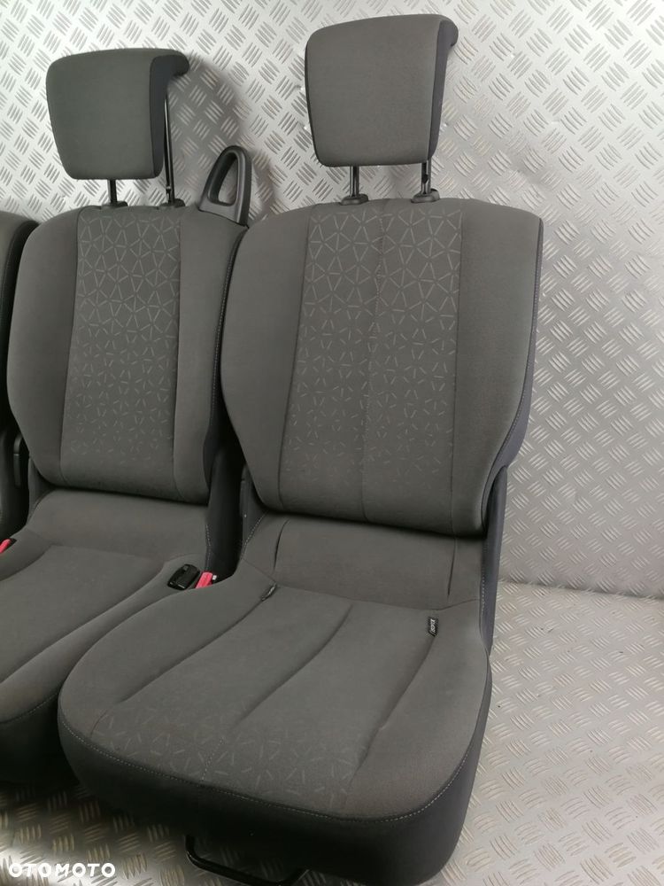 fotel fotele tylne lewy prawy środkowy isofix RENAULT GRAND SCENIC II 2 03- - 4