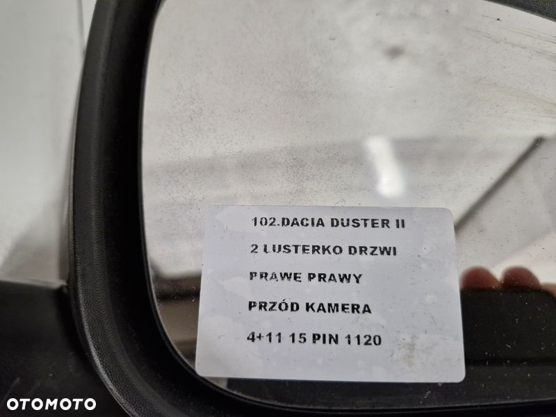 DACIA DUSTER 2 II LUSTERKO DRZWI PRAWE KAMERA ASYSTENT 4+11 15 PIN - 8