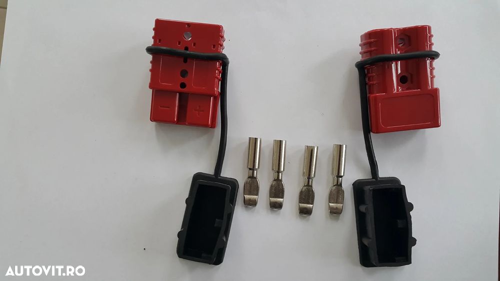 mufa rapida, conector, cupla de putere alimentare troliu electric - 4