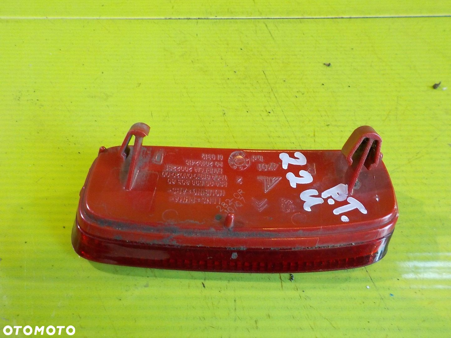 EXPERT JUMPY SCUDO 07r odblask zderzaka prawy tyl - 2