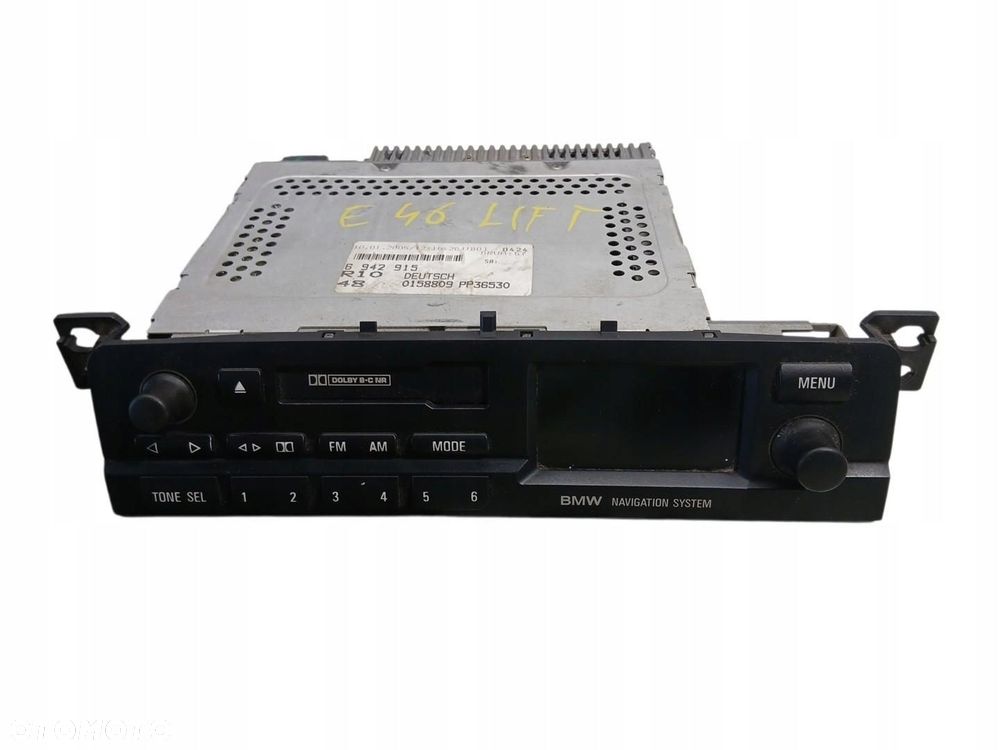 radio kaseta nawigacja bmw e46 lift 6942915 - 1