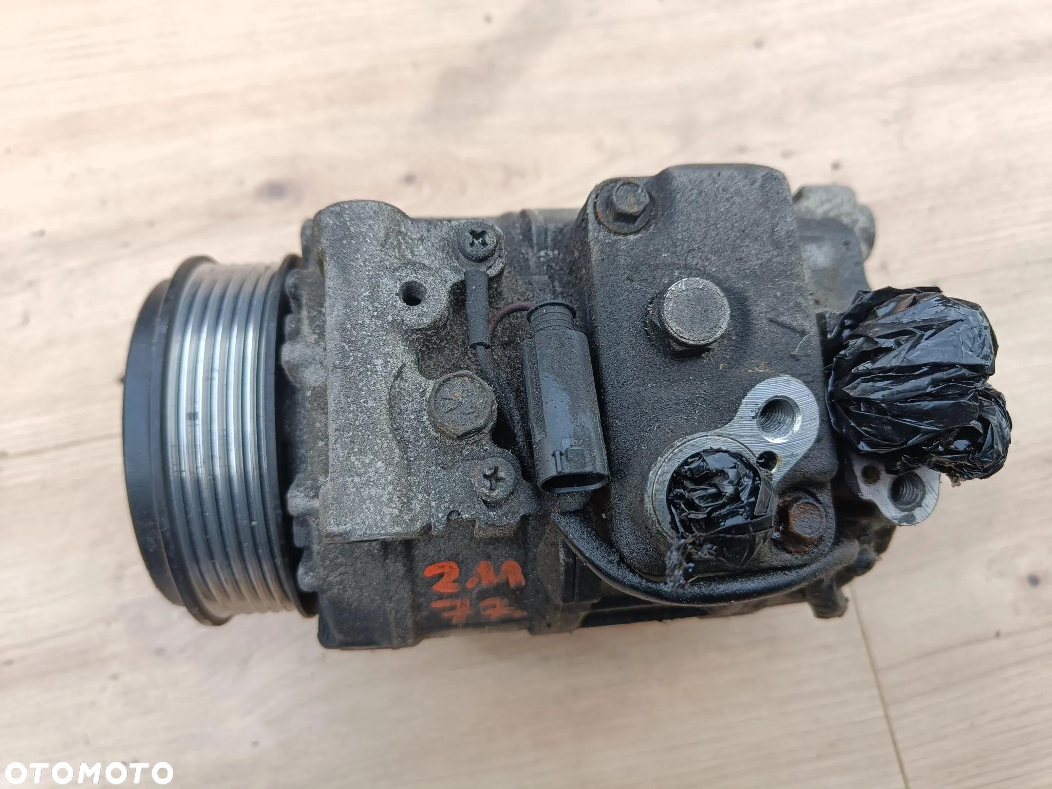 MERCEDES W203 W209 CLK W211 2.6 3.2 V6 OM112 SPRĘŻARKA KLIMATYZACJI BENZYNA ktt095009 A0002341312 - 4