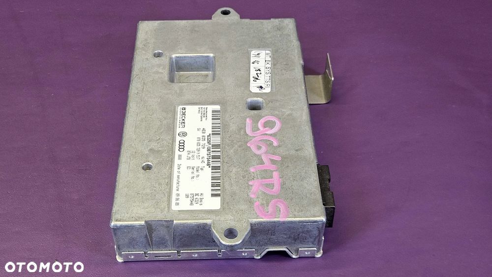 Moduł 4E0035729 8T0035729N Sterownik Komputer MMI Interface Radio Navi Nawigacji Audi A4 B8 A5 8T A6 C6 - 4