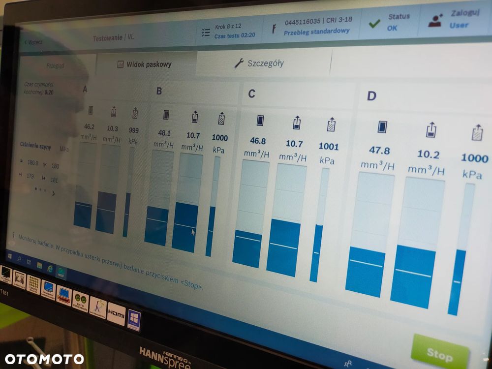 Dci 700 Bosch 0 683 725 001 tester wtryskiwaczy Kodowanie - 10