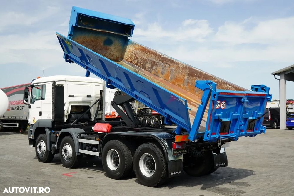 MAN TGS 35.360 / 8X4 / BASCULATOR 2 LATERAL / HIDROBRAT / GARNIER / AUTOMAT - 5