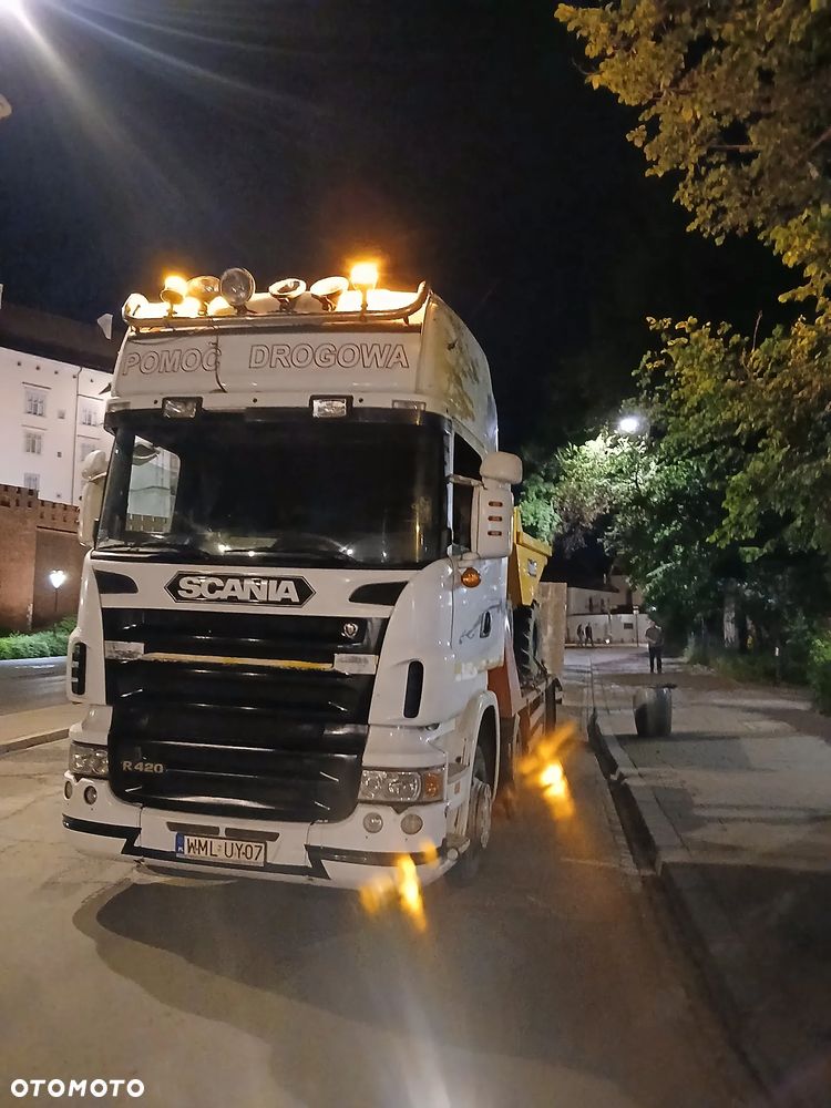 Scania R124 420 Laweta 8x2 - 2