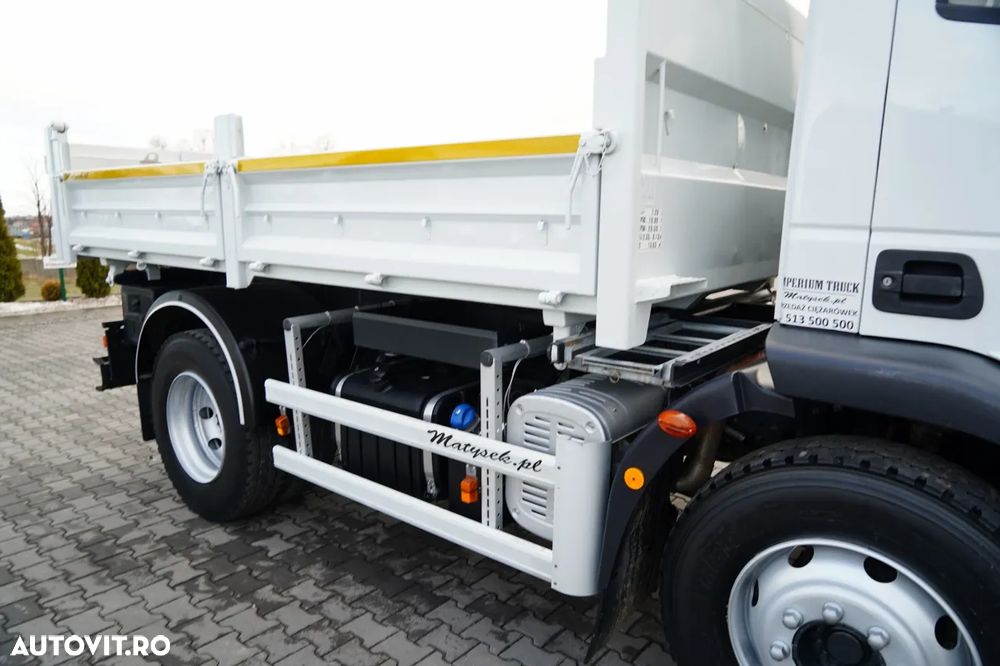 Iveco EUROCARGO 160 E22 / BASCĂLĂTOR 3 DIRECȚII / HIDRODOXIE LATERALĂ / BORDMATIC / EURO 5 EEV - 22