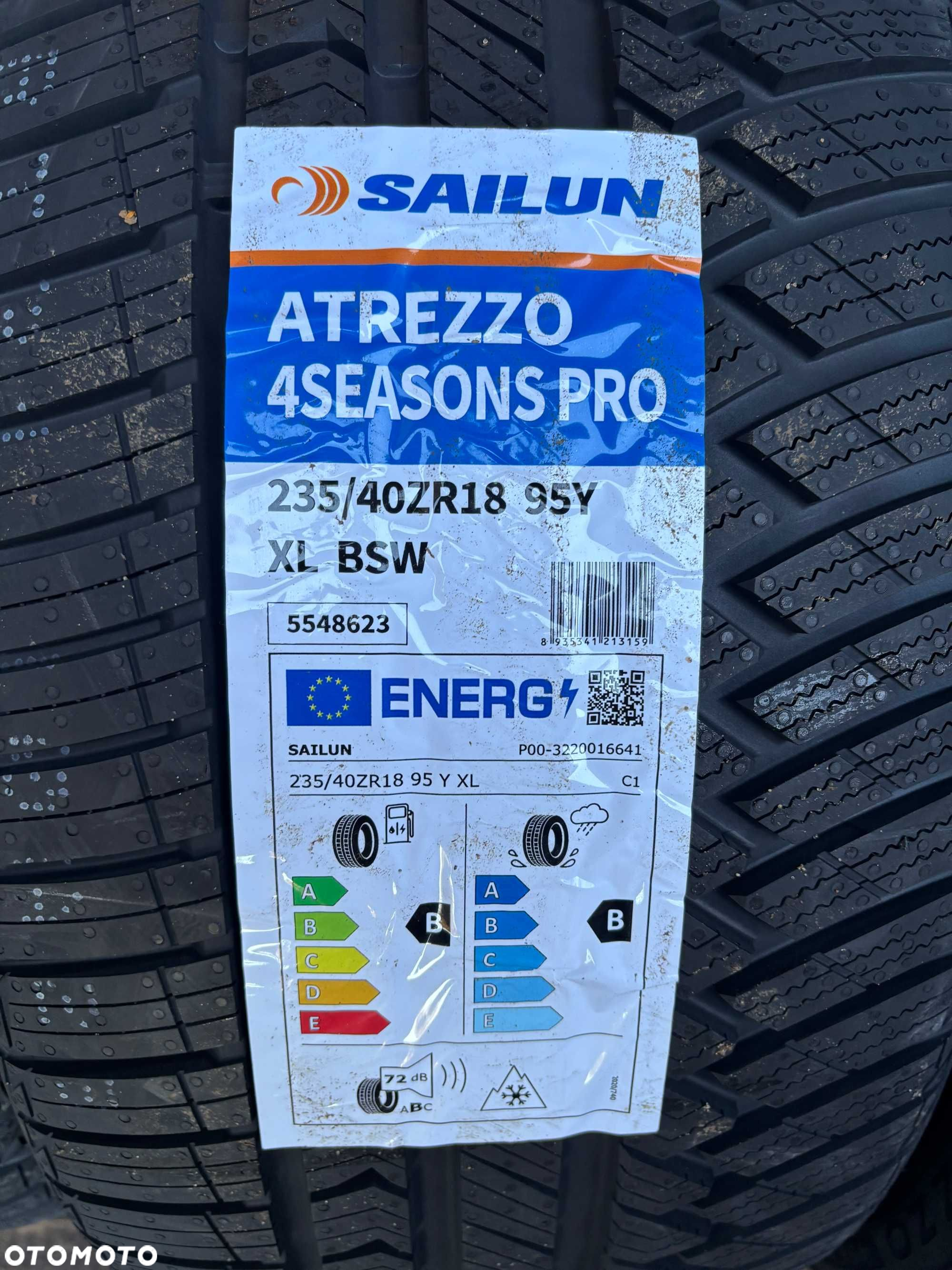 Okazja opony całoroczne 235/40R18 SAILUN ATREZZO 4SEASONS PRO 2024r. - 2