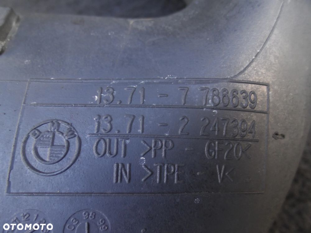 BMW E39 E46 2.0D RURA DOLOT PRZEWÓD POWIETRZA 7786639 2247394 ORYGINAŁ - 3