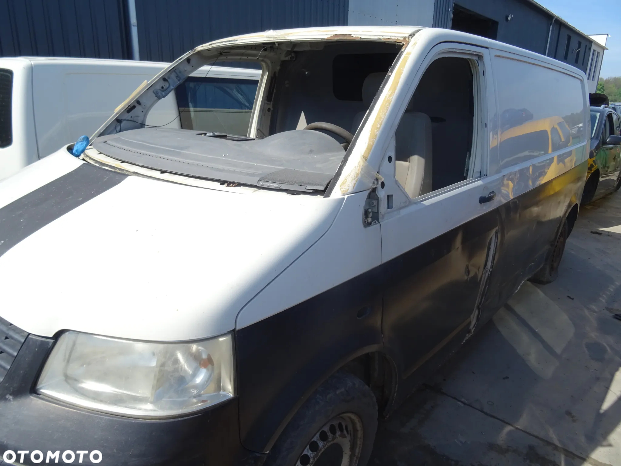 Volkswagen Transporter T5 1.9 TDI AXB na części maska zderzak błotnik drzwi - 2