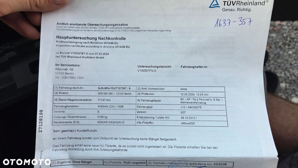 Nissan Qashqai+2 2.0 4x4 Tekna - 41