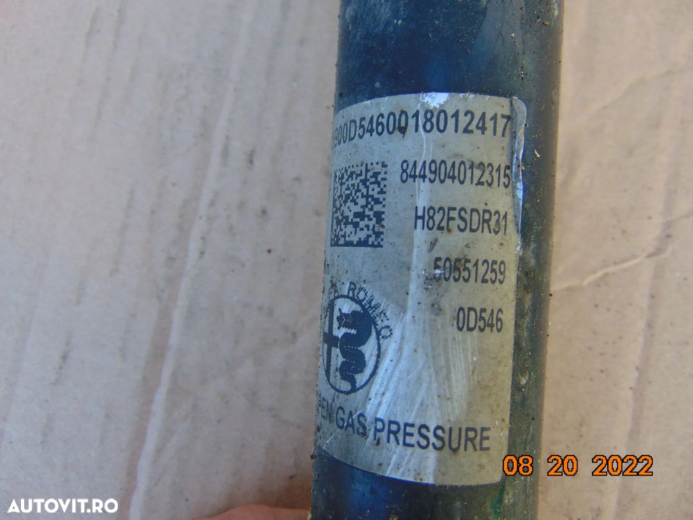 Telescop spate Alfa Romeo stelvio 2015-2023 amortizor spate dezmembrez - 2