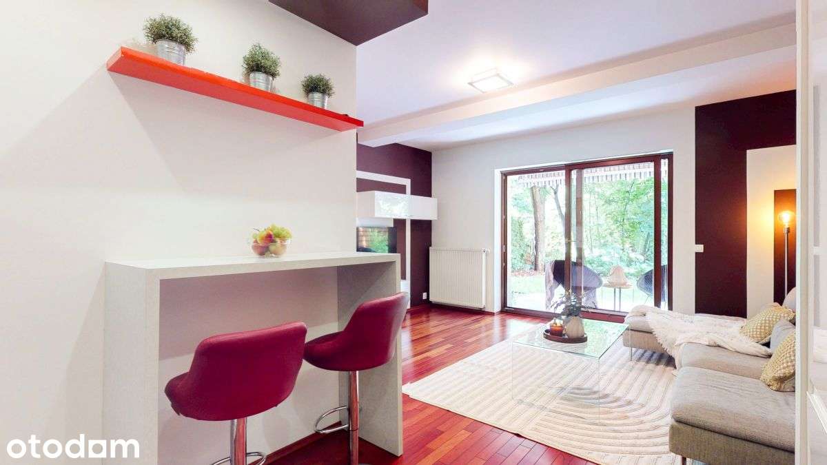 Apartament z dużym, prywatnym ogrodem