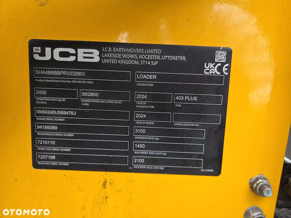 JCB WLS 403 - 8
