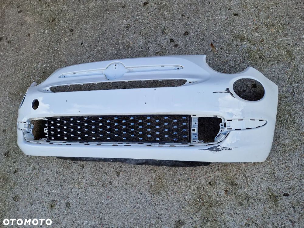 Fiat 500 lifting 15- zderzak przedni kratka - 2