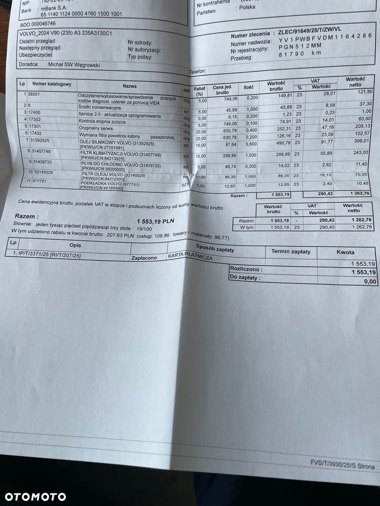 Volvo V90 T6 Recharge AWD Geartronic RDesign - 33