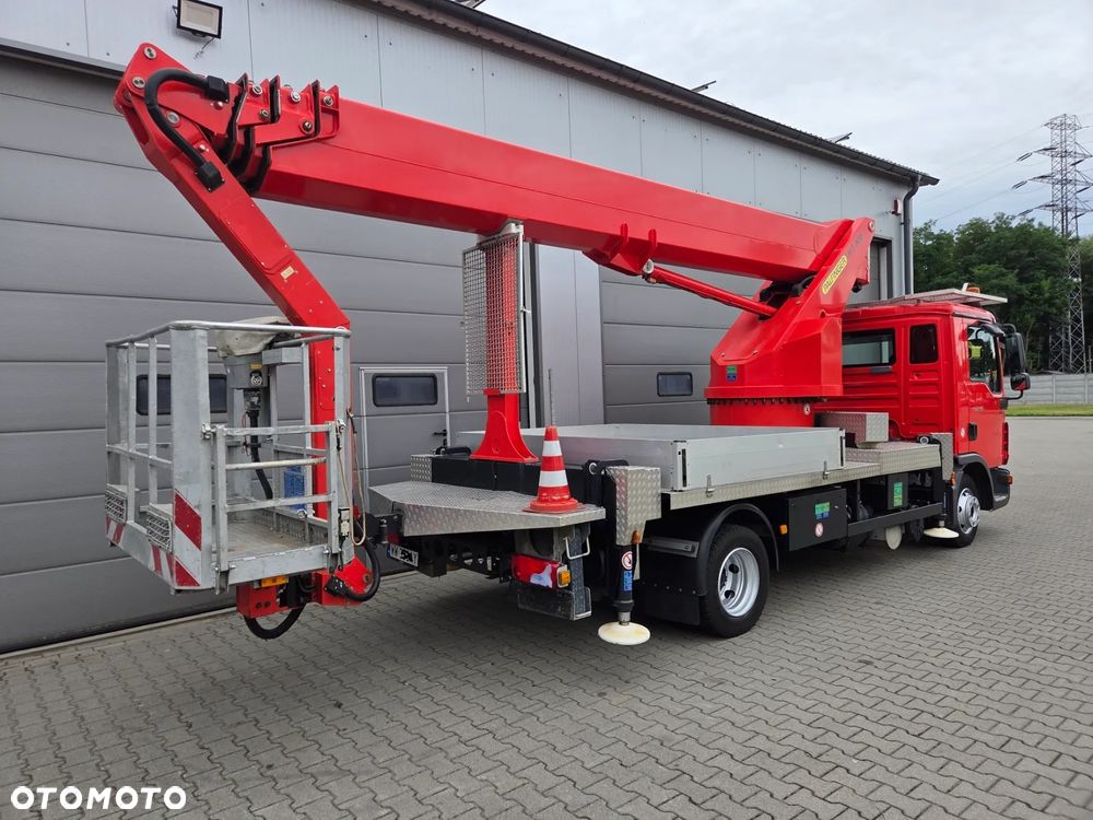 MAN TGL 7.150 Wumag Palfinger WT 300 Podnośnik koszowy ZWYŻKA 30 m Ruthmann - 9