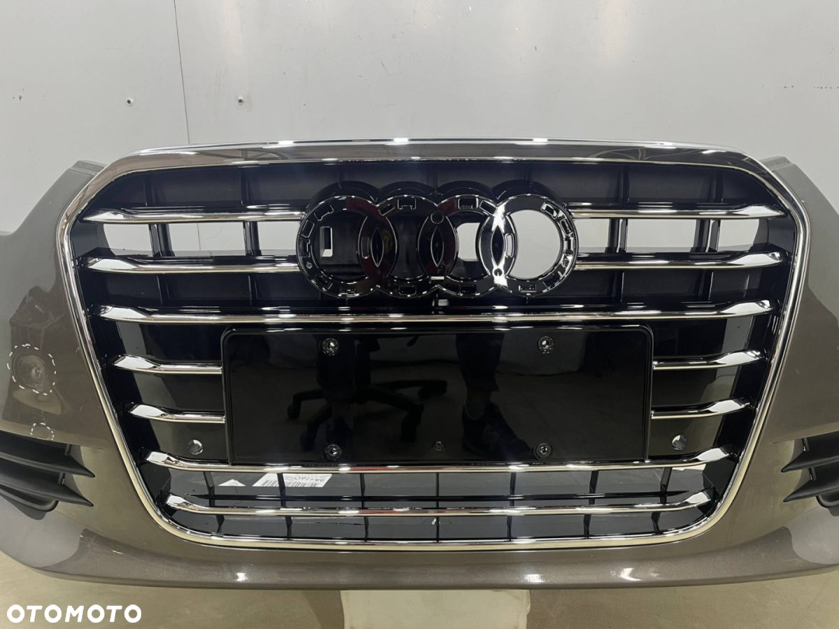 Zderzak przedni Audi A6 C7 11-14r. Przedlift przód 4XPDC spryski 4G0807437 - 10