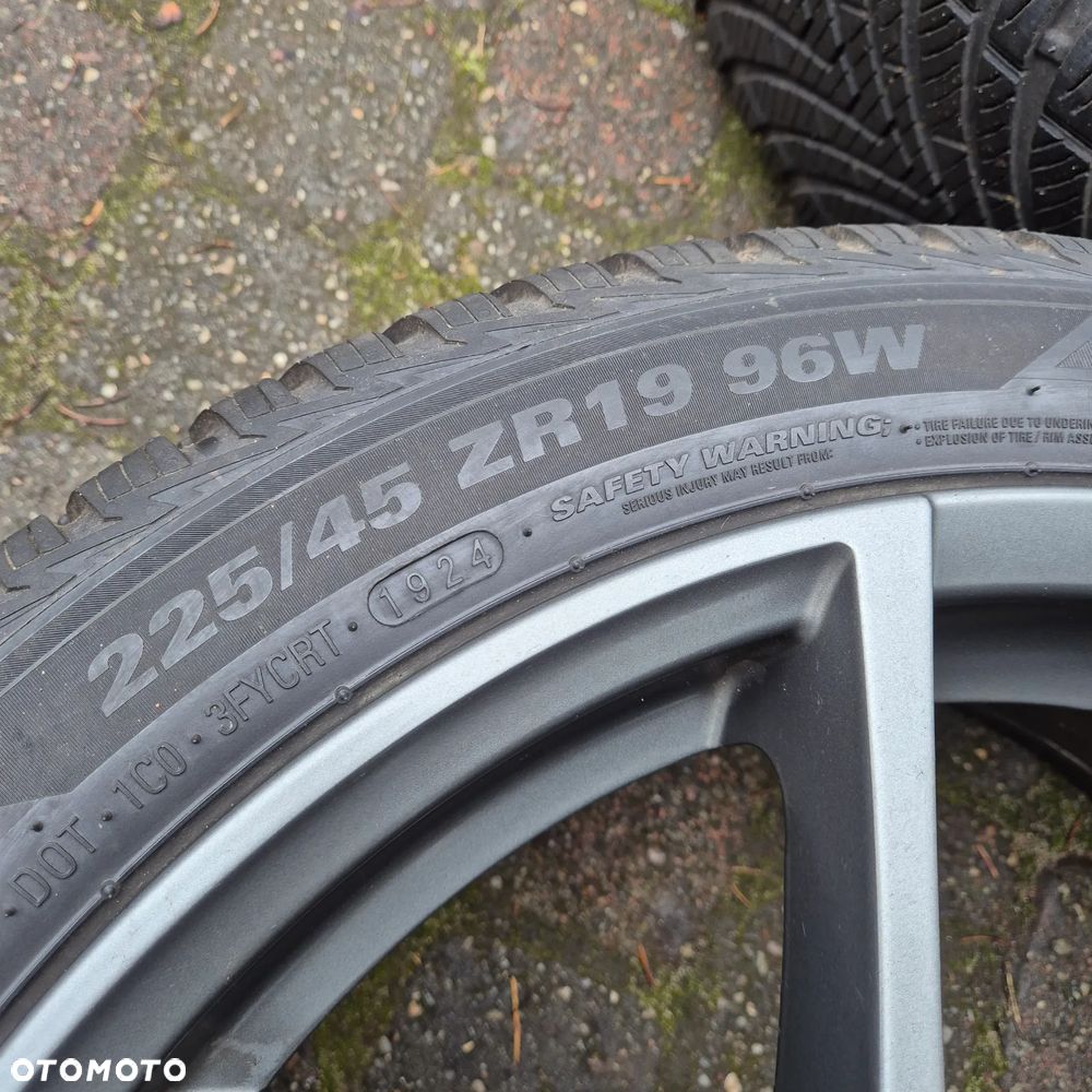 CAŁOROCZNE KOŁA CUPRA FORMENTOR VW ARTEON SEAT ATECA AUDI A6 A4 225/45 R19 - 8