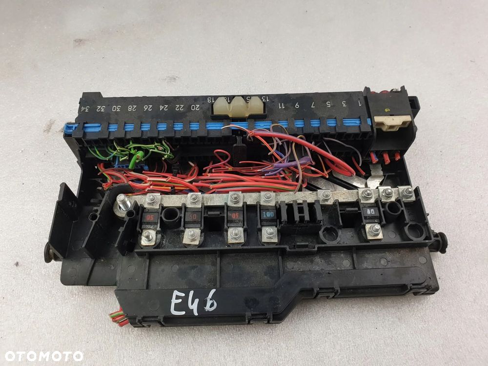 BMW E83 E46 POKRYWA SKRZYNKA BEZPIECZNIKÓW 8387153 - 2