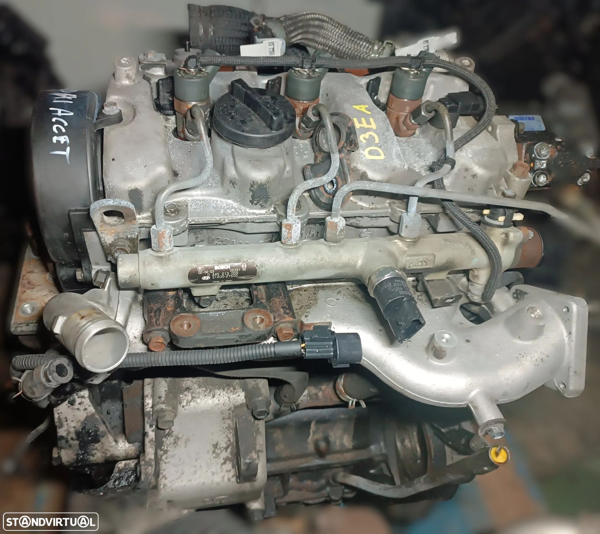 MOTOR HYUNDAI MATRIX / GETZ / ACCENT 1.5CRDI D3EA - 1