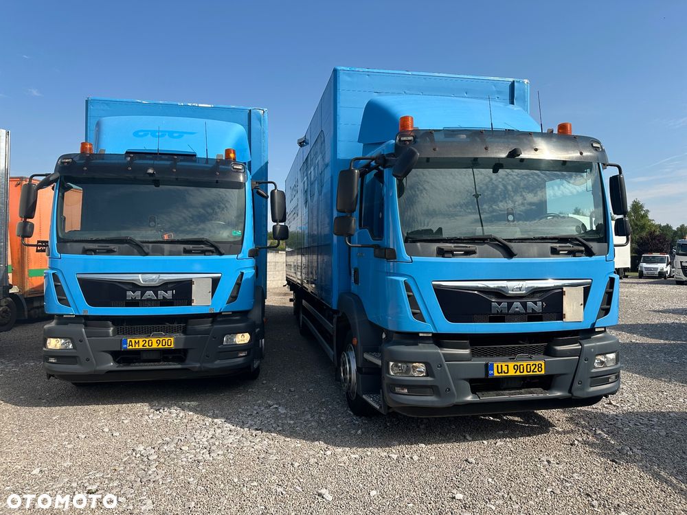 MAN TGM 26.290  KONTENER 33 PALETY  ORG. 275 TYS KM -dl 8.50m - 6