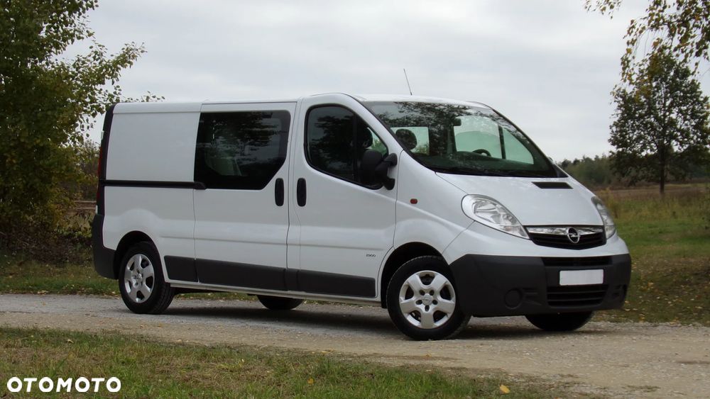 Opel VIVARO 2.0 115KM * LONG * KLIMA * BRYGADÓWKA 6 OSÓB * JAK NOWY ! - 1