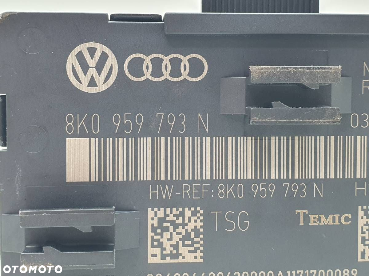 MODUŁ STEROWNIK DRZWI PRZÓD PRZEDNI LEWY AUDI Q5 8R 8K0959793N - 2