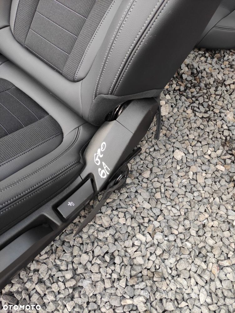 FOTELE KANAPA BOCZKI BMW G20 CZARNA PÓŁSKÓRA EUROPA CH - 4