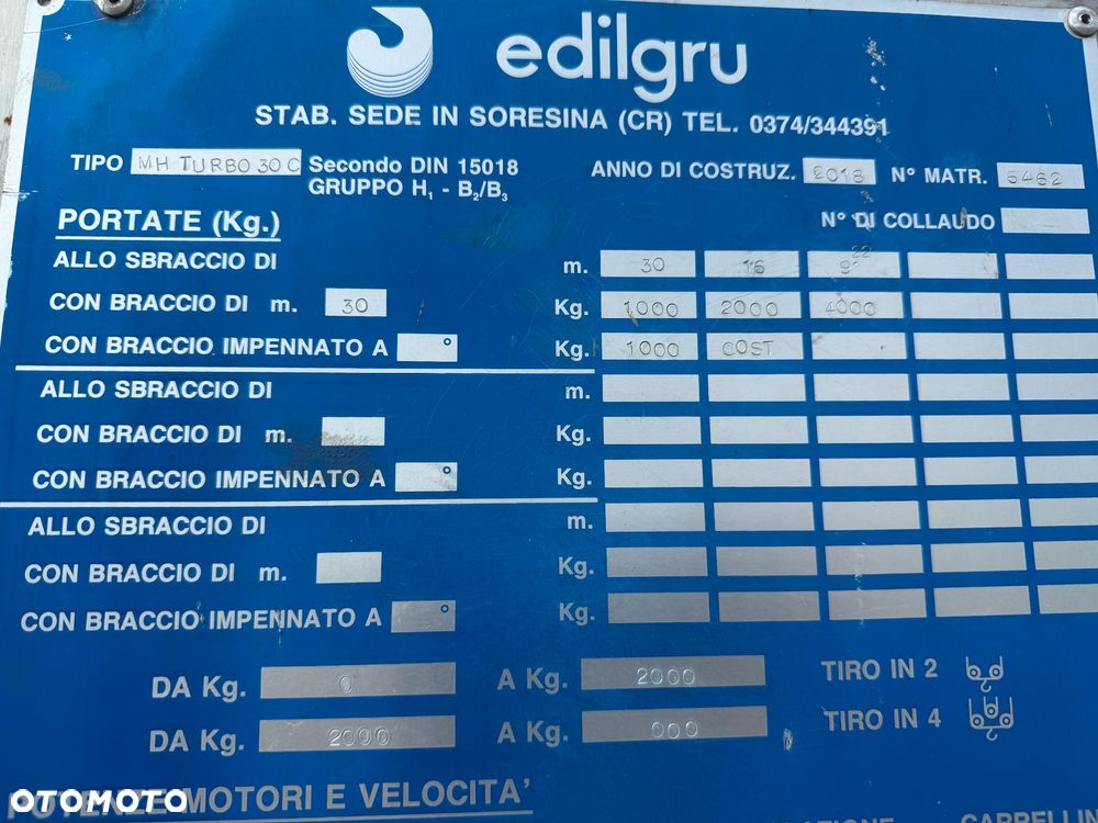 Potain MH Turbo 30C - 12