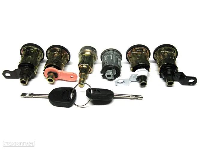 canhoes canhao fechadura porta ford transit 1994 a 2000 (novo) - 2