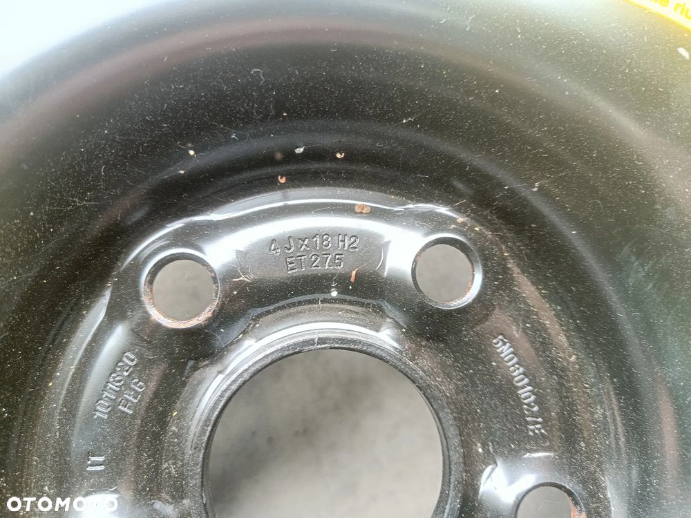Koło zapasowe dojazdowe 18 VW Tiguan  Audi Q3 5N0601027E - 8