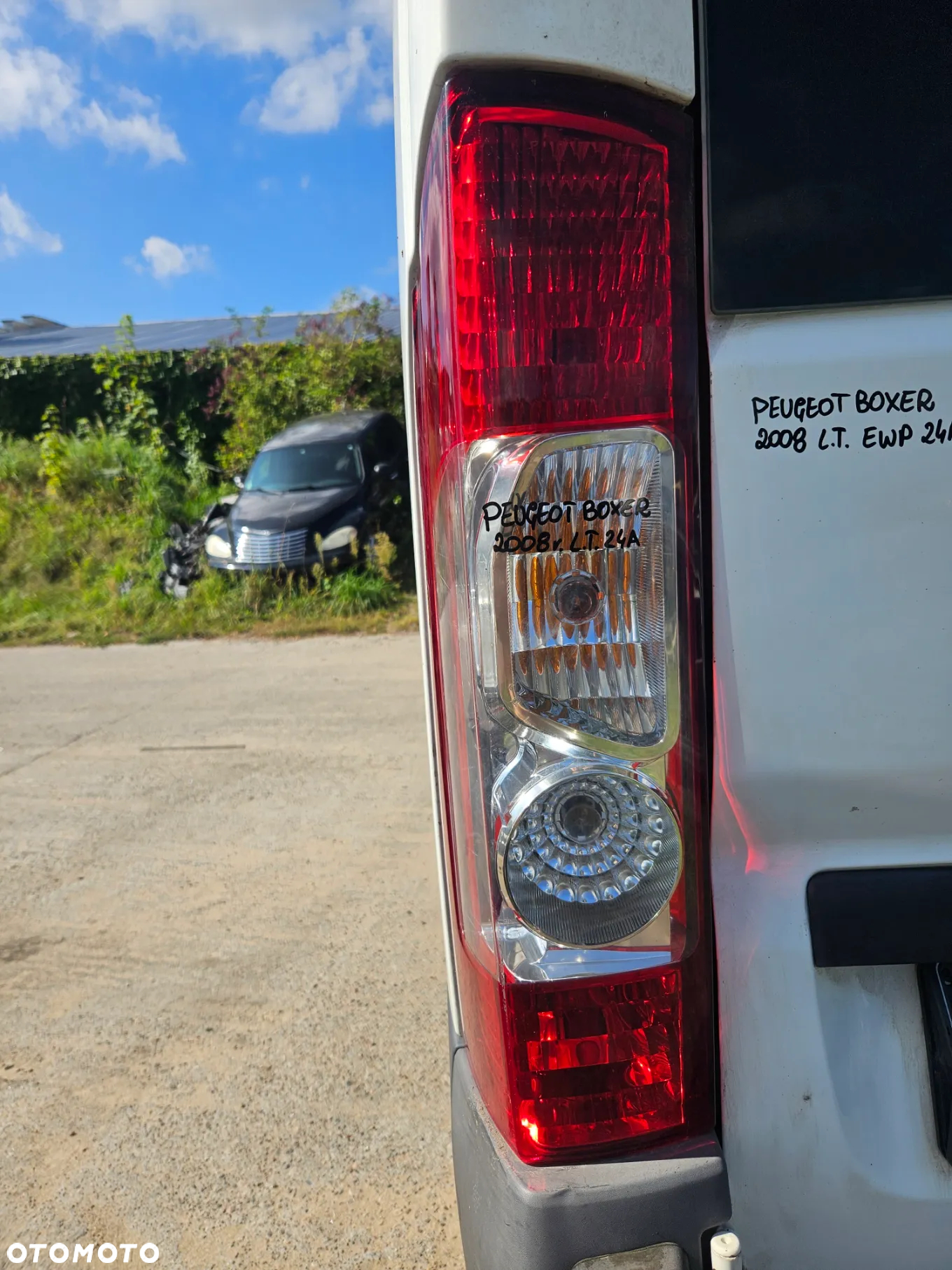 PEUGEOT BOXER LAMPA LEWY TYŁ LEWA TYLNA - 2